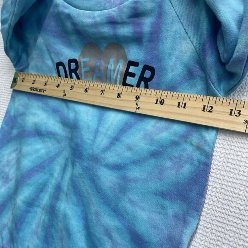 C&C CALIFORNIA 3T‎ Dreamer Blue Tie Dye Pullover Sweatshirt Pants Set